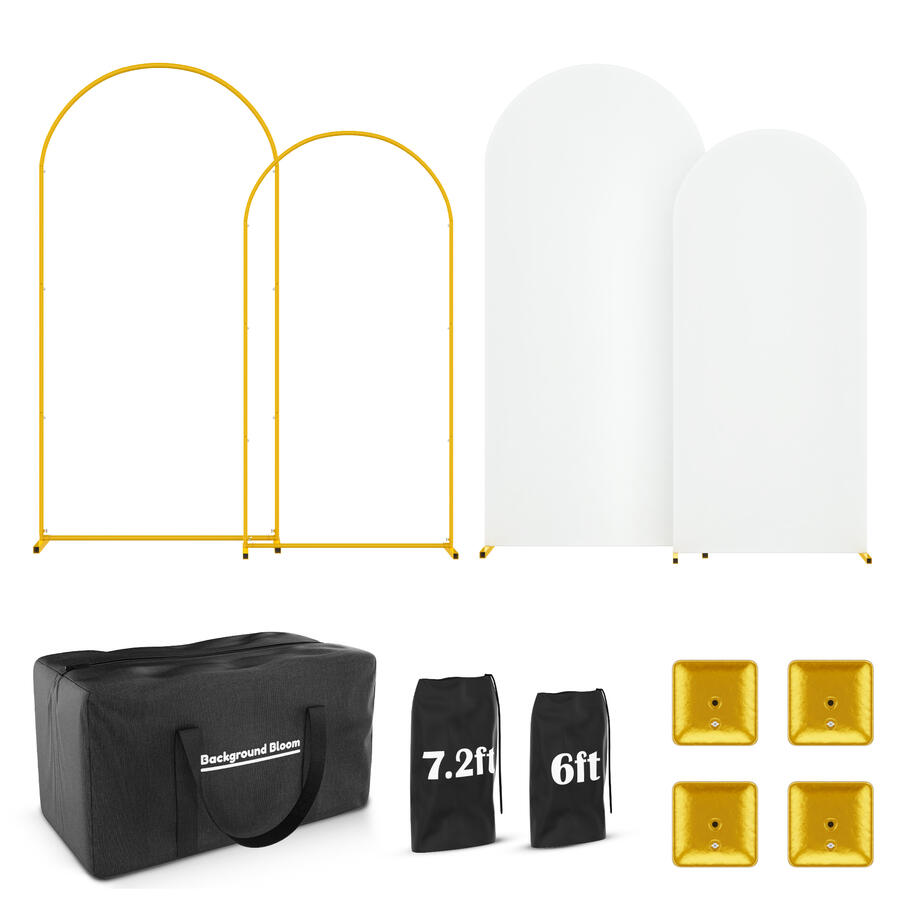 Background Bloom Metal Arch Set